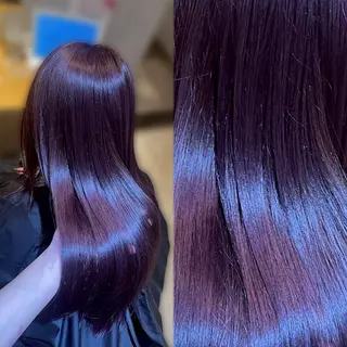 ロング カラー ラフィスヘアードープ所属・👑髪質改善wカラー /ハイトーン/アユカのヘアスタイル