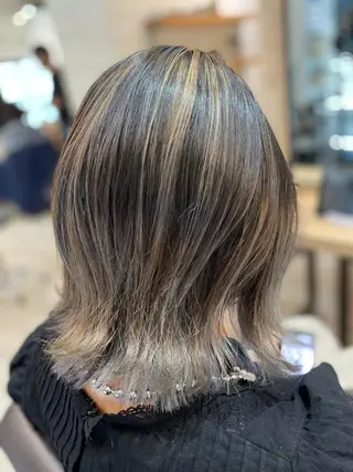 ミディアム 柏/春日竜次 /髪質改善縮毛矯正のヘアスタイル