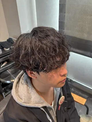 ショート カラー パーマ メンズ 🎧【パーマ師】 SOUMA🎧のヘアスタイル