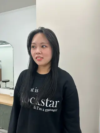 ロング カラー パーマ キッズ オトナヘア🌸 harukaのヘアスタイル