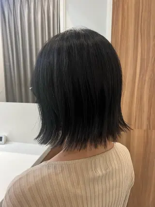 ミディアム 村中 逸紀のヘアスタイル