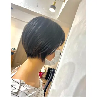 ショート et Douce所属・艶髪／髪質改善／ カワモトヒロトのヘアスタイル