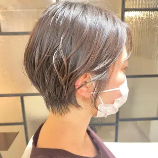 ショート 安永 涼のヘアスタイル