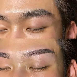 メンズ アイブロウ パリジェンヌ/眉毛 Lino柏 Yumeのマツエク・マツパデザイン