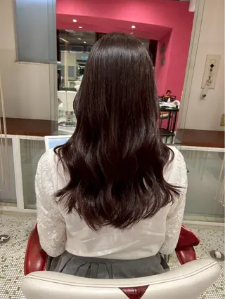 ロング 髪質改善✨縮毛矯正 ✨モデル様募集🔥のヘアスタイル