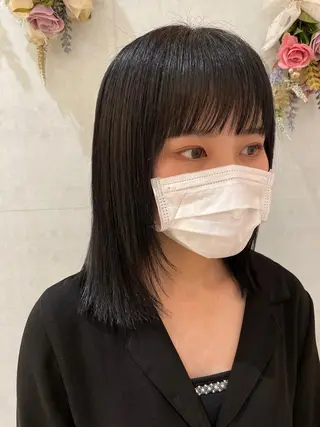 セミロング カラー 🩵ANELA東口 齋藤琴音💚のマツエク・マツパデザイン