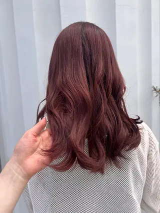 セミロング 美髪縮毛矯正/ 髪質改善/愛敬響のヘアスタイル