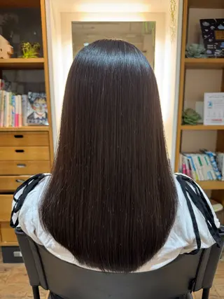 セミロング afloatkobe所属・美髪/髪質改善 川口凌弥のヘアスタイル