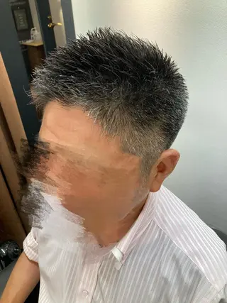 ショート メンズ trim渋谷店所属・徒歩3分ビジネスマン カット👦🏻うしだのヘアスタイル