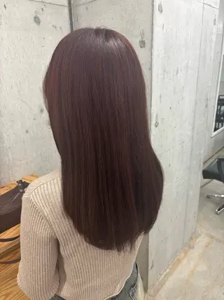 ロング カラー ✨ブリーチなし透明感 ✨カラー💍Yuriのヘアスタイル