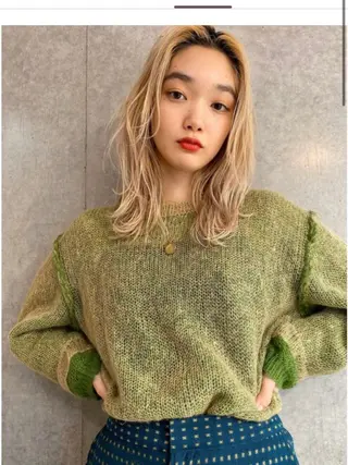 ミディアム カラー PARK代官山所属・大木 紗也香のヘアスタイル