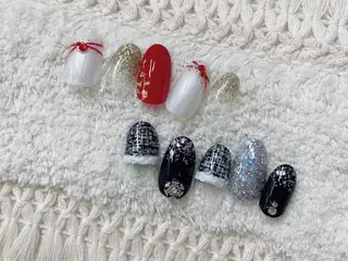 ネイル ネイルPetit Ribbonのネイルデザイン