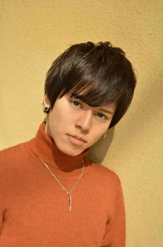 ショート パーマ メンズ 小顔ショート✁ ⁂Yukari⁂のヘアスタイル