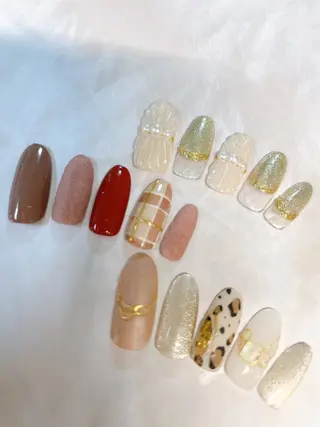 ネイル 秋好 悠のネイルデザイン