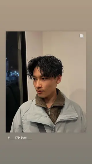 パーマ メンズ MAJOR所属・野呂 育摩のヘアスタイル