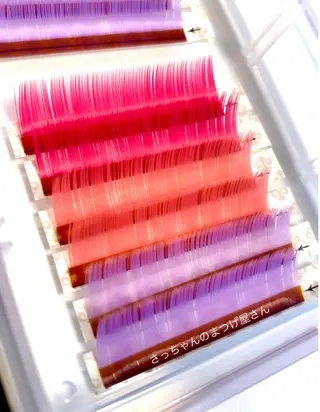 マツエク・マツパ さっちゃんのまつげ屋さん所属・まつげとまゆげ屋さん SAKIのマツエク・マツパデザイン