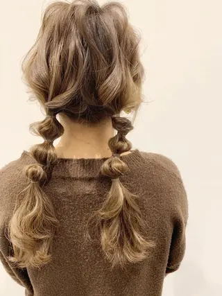 ヘアアレンジ 佐藤 ナルトのヘアスタイル