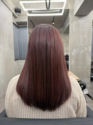 ロング カラー M CHIHIROのヘアスタイル