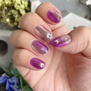 ネイル To Me Nail所属・🩵 mei🩵のネイルデザイン