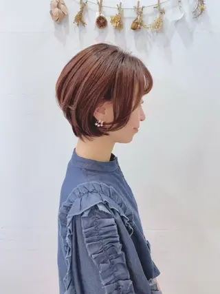 ショート カラー ノーブル美容室イオン高橋店所属・鈴木 純子のヘアスタイル