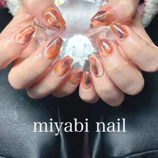ネイル miyabi nail 桂川駅近くのネイルデザイン