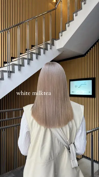 セミロング カラー CYAN 京都駅前店（シアン）所属・🩷  ayaka 🩷のヘアスタイル