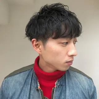 ショート メンズ BRUNTJET所属・MAEDA MADOKAのヘアスタイル