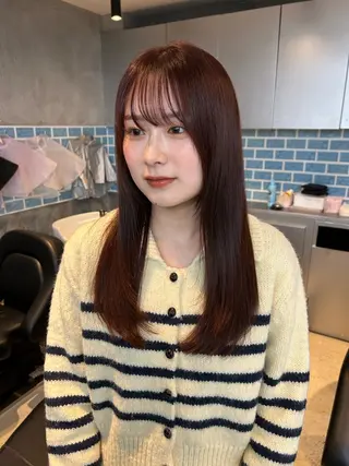 ロング VIE表参道所属・艶感カラー/縮毛 矯正/りょお🫧のヘアスタイル