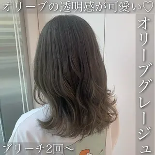 セミロング カラー パーマ ヘアアレンジ メンズ キッズ ネイル マツエク・マツパ 💕トレンドうる艶髪 💕TUNE銀座のヘアスタイル