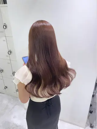 ロング カラー 🔷似合わせのプロ KUMA🔷のヘアスタイル