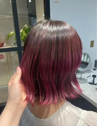 カラー YUE(ユエ)☁️ アユナのヘアスタイル