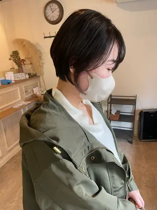 ショート HARE 川崎晴佳のヘアスタイル