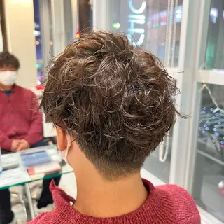 パーマ メンズ アグヘアーシータ所属・🤩メンズカット/ パーマ山本🤩のヘアスタイル