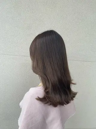 カラー Lien.AKI 透明感カラー🤍のヘアスタイル