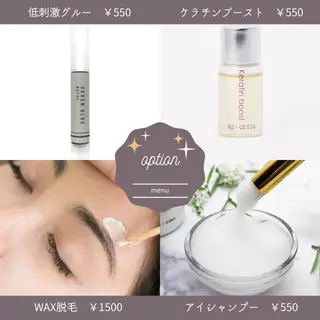 マツエク・マツパ アイブロウ eyelash presh yukaのマツエク・マツパデザイン