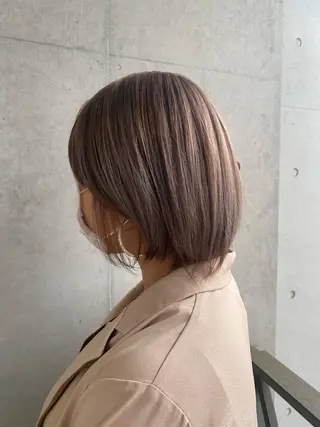 ミディアム カラー 【ROA】 MISUZU✨のヘアスタイル