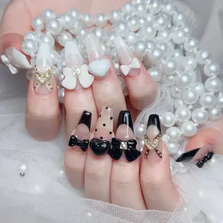 ネイル M🌷nail 長さだし専門店のネイルデザイン