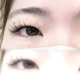 マツエク・マツパ Chula 枚方店所属・上山 奏琴のマツエク・マツパデザイン