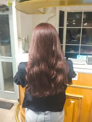 ロング 縮毛矯正/レイヤー 💎やまもとちひろのヘアスタイル