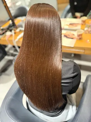 ロング 髪質改善Lee京橋 上山裕生のヘアスタイル