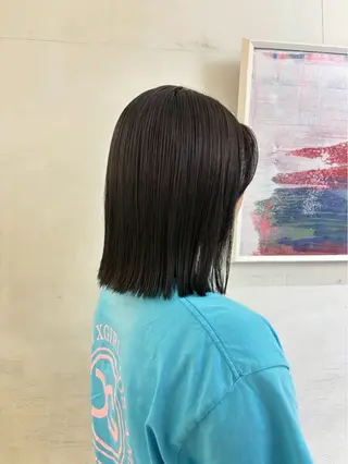 ミディアム カラー 林 蓮二朗のヘアスタイル