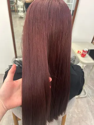 カラー 松谷 瑞姫のヘアスタイル