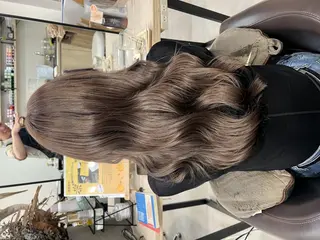 ロング 髪質改善/艶カラー 縮毛矯正/山本由梨のヘアスタイル