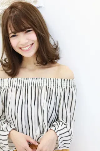 ミディアム ほさか しんごのヘアスタイル