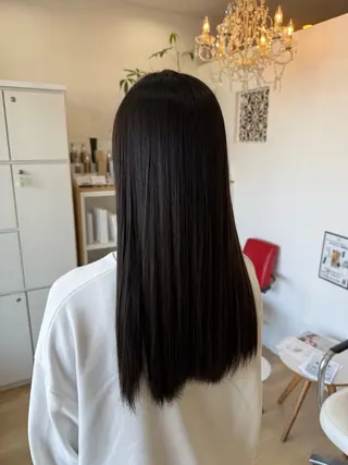 ロング パーマ ejinbara/ Kurumiのヘアスタイル