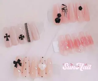 ネイル SunNail池袋駅 ワンホンネイルのネイルデザイン