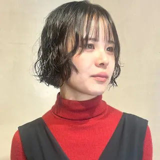 ショート パーマ Uo/似合わせパーマ /髪質改善/四条烏丸のヘアスタイル