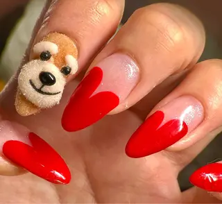 ネイル aime 中崎町のネイルデザイン