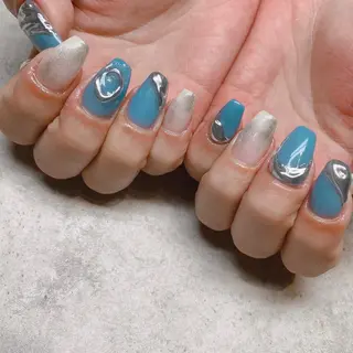 ネイル among アマン所属・lecoa_ kana／amongのネイルデザイン