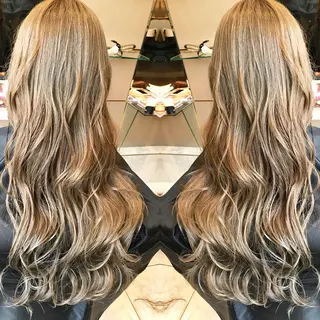 セミロング カラー パーマ 🫧代表/新宿駅近/ 限定価格🫧田辺貴裕のヘアスタイル